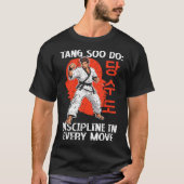 T-shirt Tang Soo Do Coréen Karate Arts Martiaux (Devant)