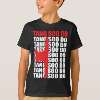 T-shirt Tang Soo font l'obscurité