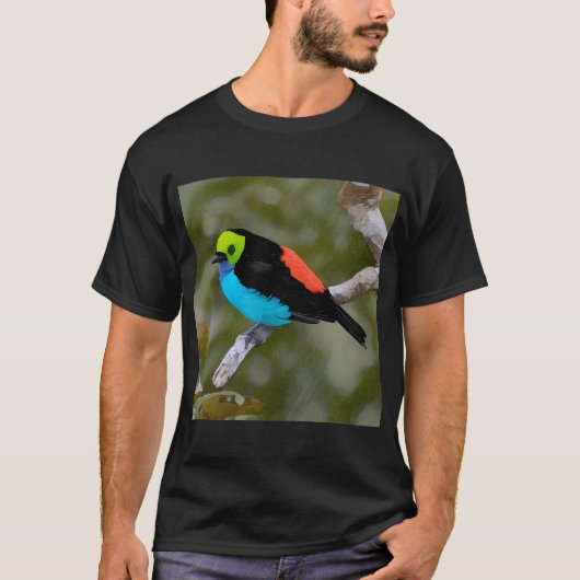 T-shirt Tangara amazonien #1 (Devant)