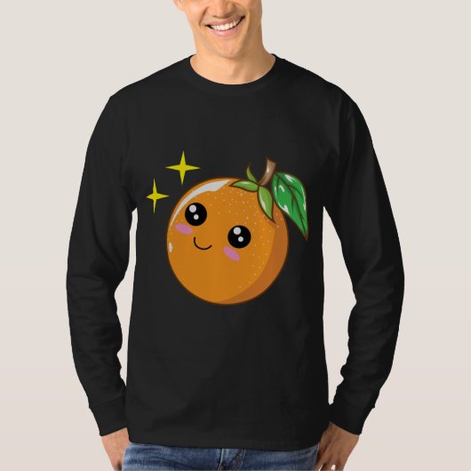 T-shirt Tangerine Orange (Devant)