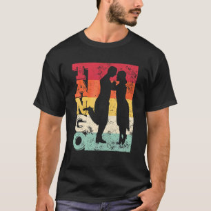 T-shirt Tango Argentino Danser Heartbeat Milonga Vals Tan
