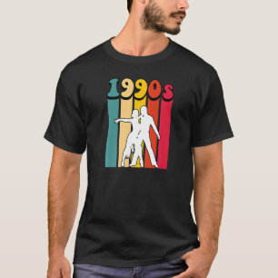 T-shirt Tango Dancing Retro Des Années 1990 Vintage Dans L