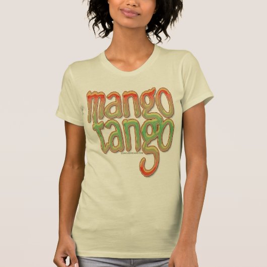 T-shirt Tango de mangue (Devant)