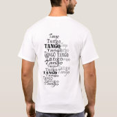 T-shirt Tango de tango (Dos)