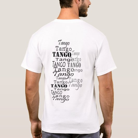 T-shirt Tango de tango (Dos)