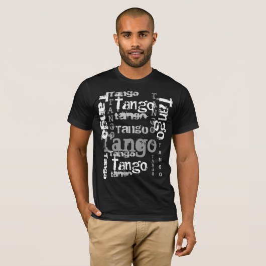 T-shirt Tango de tango (Devant entier)