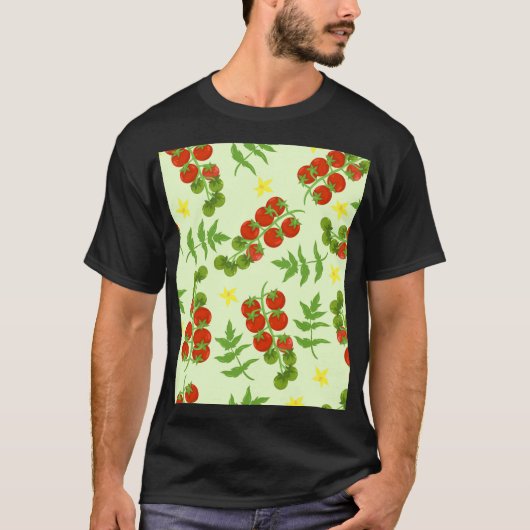T-shirt Tango de tomate : Impression végétale Vintage (Devant)