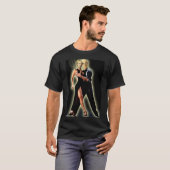 T-shirt Tango gothique (Devant entier)
