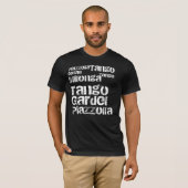 T-shirt Tango Milonga et Piazzolla (Devant entier)