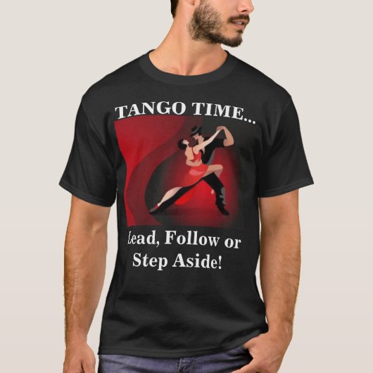 T-shirt Tango Time Dancer (Devant)