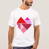 T-shirt Tangram cardiaque (Devant)