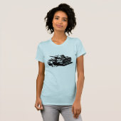 T-shirt tankman de Place Tiananmen - femmes (Devant entier)