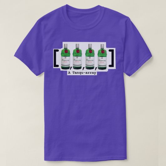 T-shirt Tanqueray Tanquearray Computer Science Joke  (Design devant)