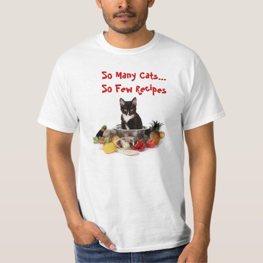T-shirt Tant de chats (Devant)