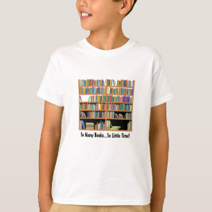 T-shirt Tant de livres (personnalisables)
