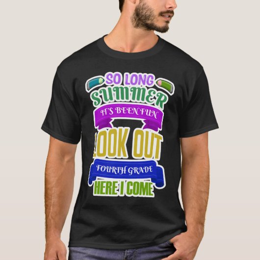 T-shirt Tant de long été C'est Fun Lookout 4th Gr. (Devant)