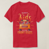 T-shirt Tant D'Enfants Si Peu De Sièges Avant Conducteur D (Design devant)