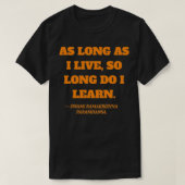T-shirt Tant que je reviens en direct de Swami Ramakrishna (Design devant)