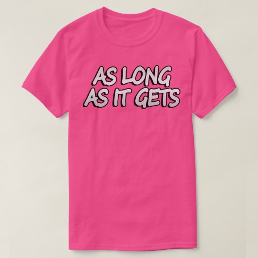 T-shirt tant qu'il sera (Design devant)