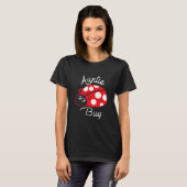 T-shirt Tante Bug Funny Ladybug Tante  (Devant entier)
