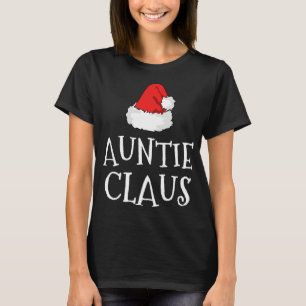 T-shirt Tante Claus Noël Casquette Famille Groupe de jumel