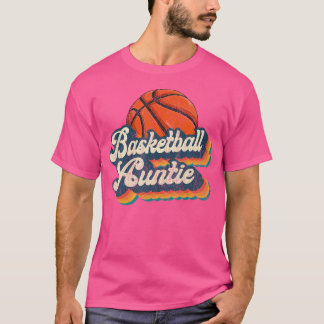 T-shirt Tante de basket-ball Retro Cadeau de basket-ball T