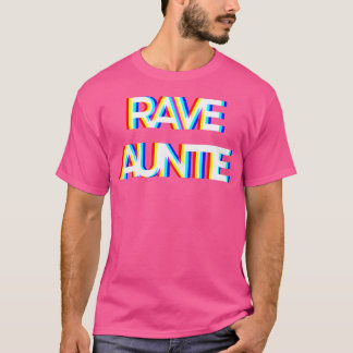 T-shirt Tante de festival de musique techno EDM tripante 