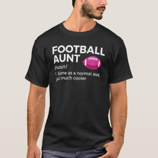 T-shirt Tante de football Définition 1