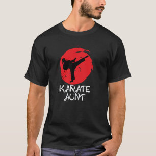 T-shirt Tante de karaté classique Tante de karaté fière