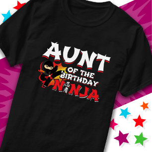 T-shirt Tante de la fête du style de livre de la bande des
