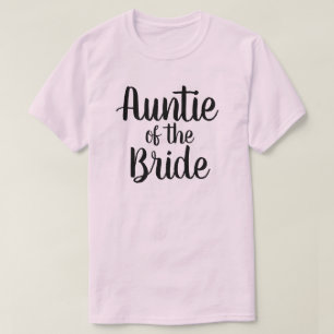 T-shirt Tante de la mariée