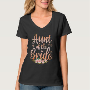 T-shirt Tante de la mariée Fête de mariage Femmes