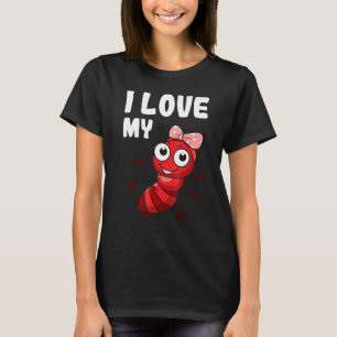 T-shirt Tante De La Nièce Favorite Nièce J'Aime Ma Fourmi 