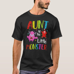 T-shirt Tante de la petite fille Monster filles filles 1èr
