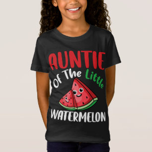 T-Shirt Tante De La Petite Pastèque Été Fantastique Famill