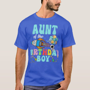 T-shirt Tante De L'Anniversaire Astronaut Boy Space Party
