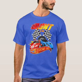 T-shirt Tante De L'Anniversaire Boy Race Anniversaire Fête