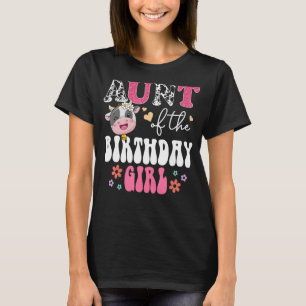 T-shirt Tante De L'Anniversaire Filles Super Ferme De Vach