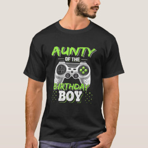 T-shirt Tante De L'Anniversaire Garçon Correspondant Vid