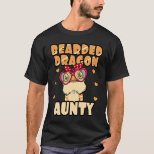 T-shirt Tante de reptile de Pogona Lizard