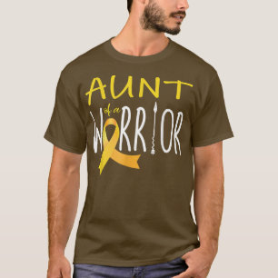 T-shirt Tante De Sensibilisation Au Cancer Chez L'Enfance