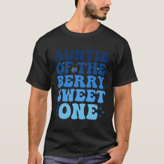T-shirt Tante De Sweet One First Sweet Blueberry