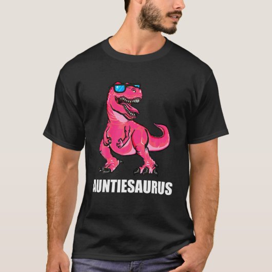 T-shirt Tante Dinosaur Auntiesaurus Tante Femmes (Devant)