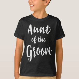 T-shirt Tante du dîner de répétition de mariage du marié