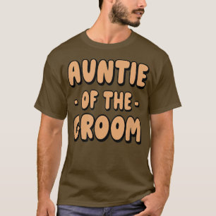 T-shirt Tante Du Groupe GroomBachelorette Correspondant Co