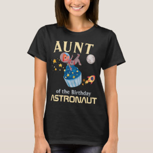 T-shirt Tante Du Match Familial Des Astronautes Anniversai