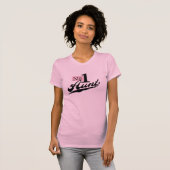 T-shirt Tante du numéro un (Devant entier)