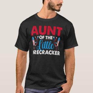 T-shirt Tante Du Petit Pirateur 4 juillet Birthda