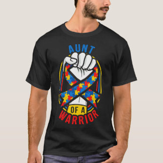 T-shirt Tante D'Une Sensibilisation sur l'autisme De Guerr