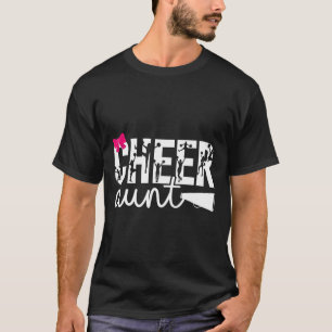 T-shirt Tante encouragée d'une meneuse de claque Tante arc
